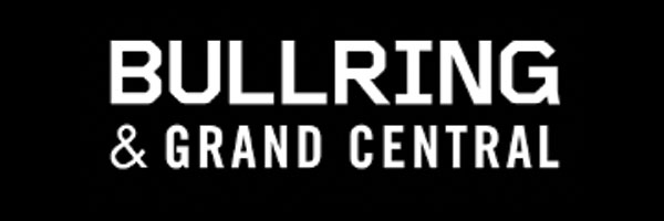 A logo of the Bullring and Grand central shopping complex located in Birmingham