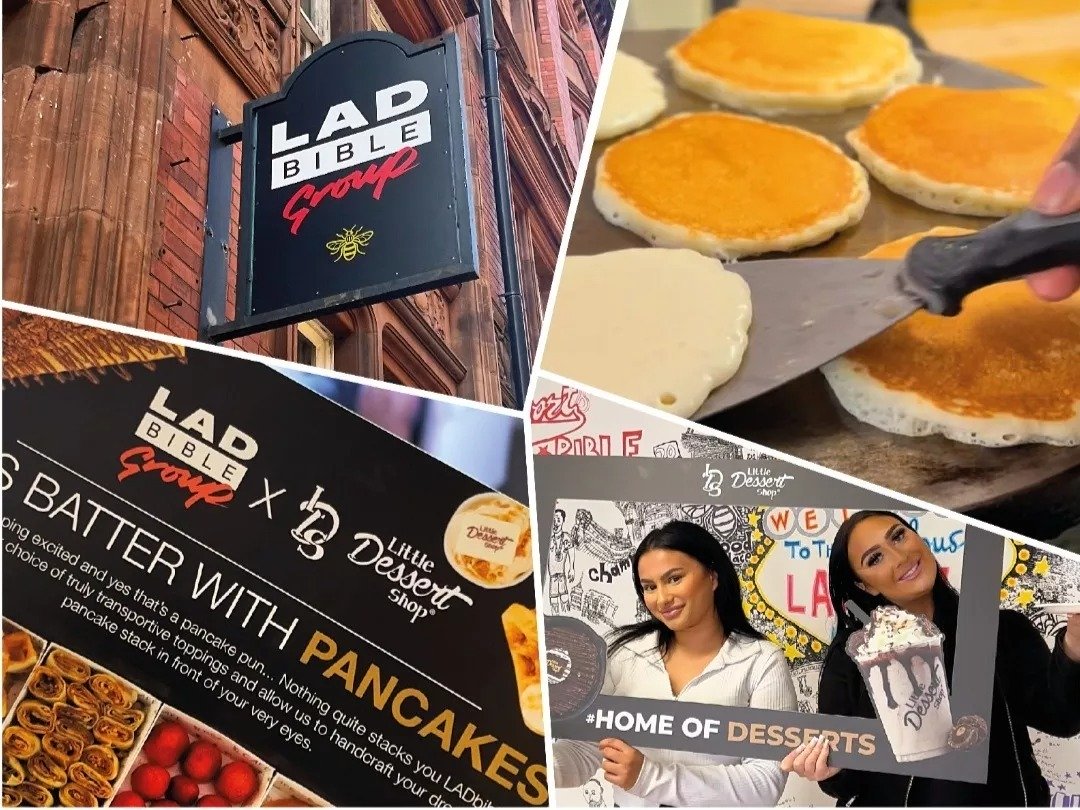 Flipping Heck! LADbible Group Join Forces With Little Dessert Shop To Create a Unique Pancake Day Experience